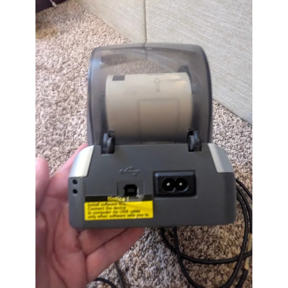Brother QL-570 Professional Label Printer High Speed Thermal Desktop SilverBlack